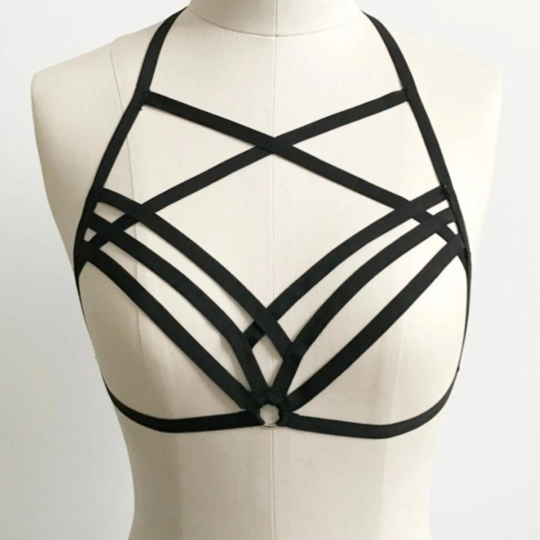 Cross Cage Harness Bra - Image 2