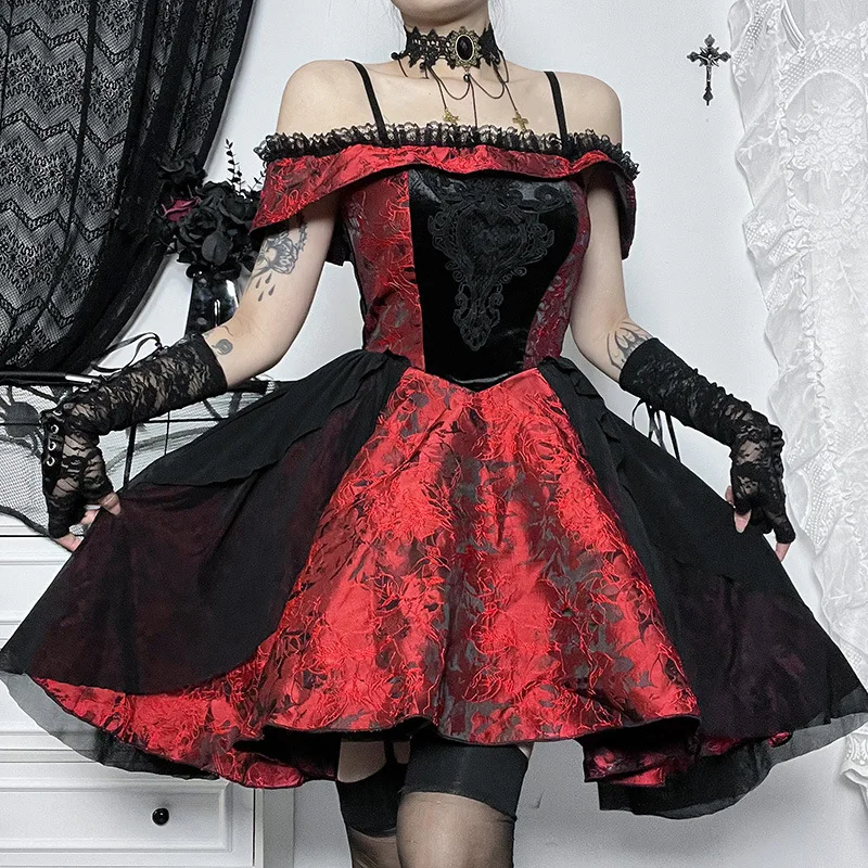 Gothic Evening Dress - Image 2