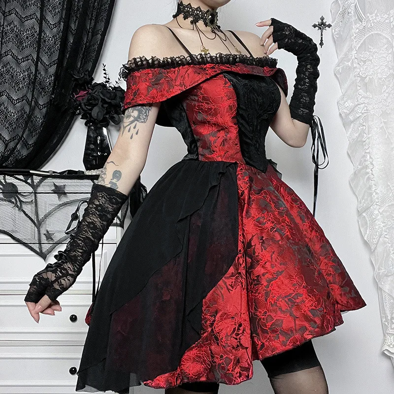 Gothic Evening Dress - Image 3