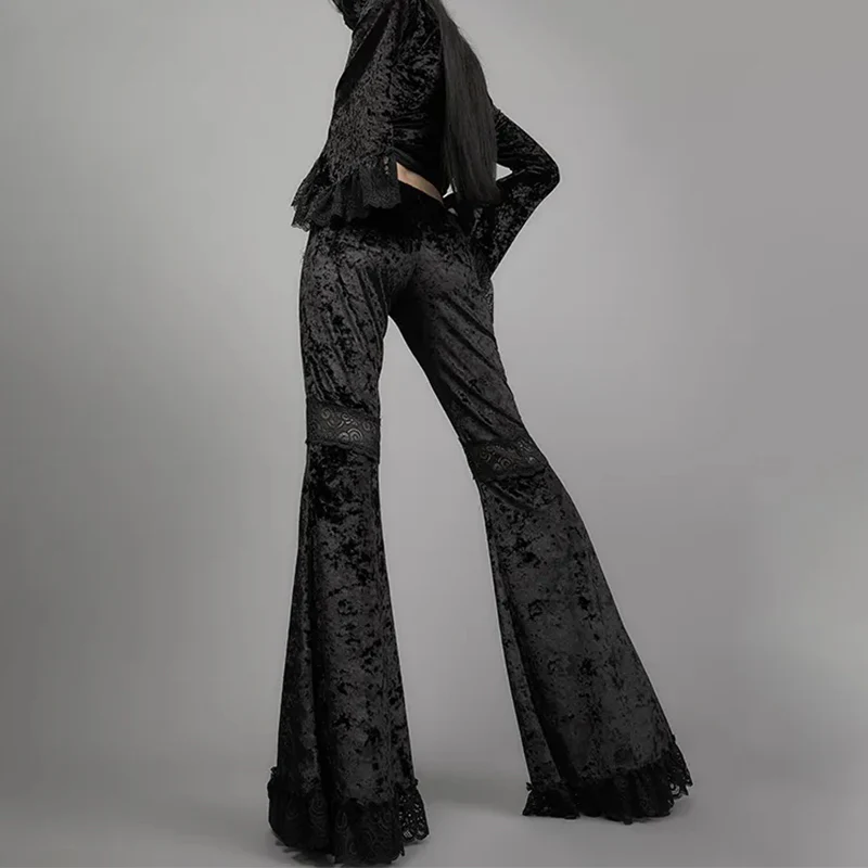 Gothic Flared Pants - Image 2