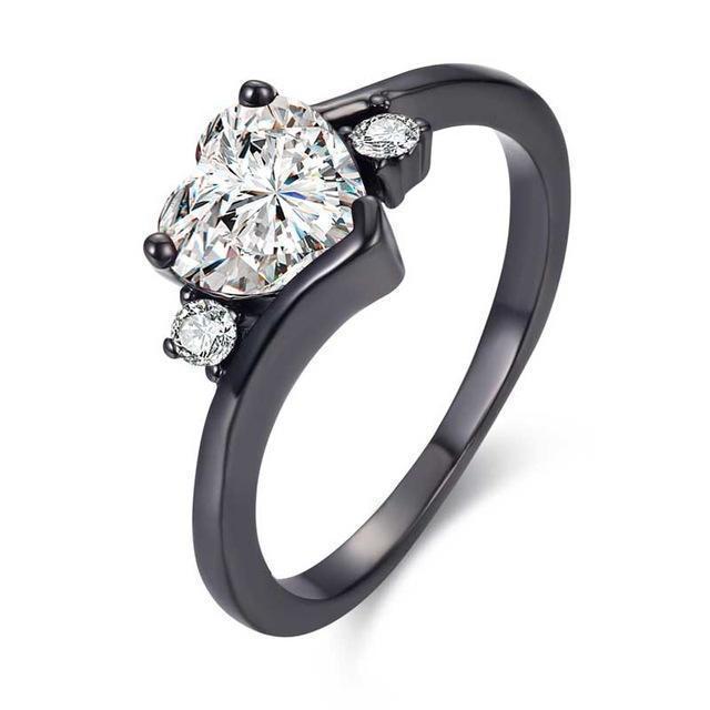 Gothic Heart Ring - Image 6