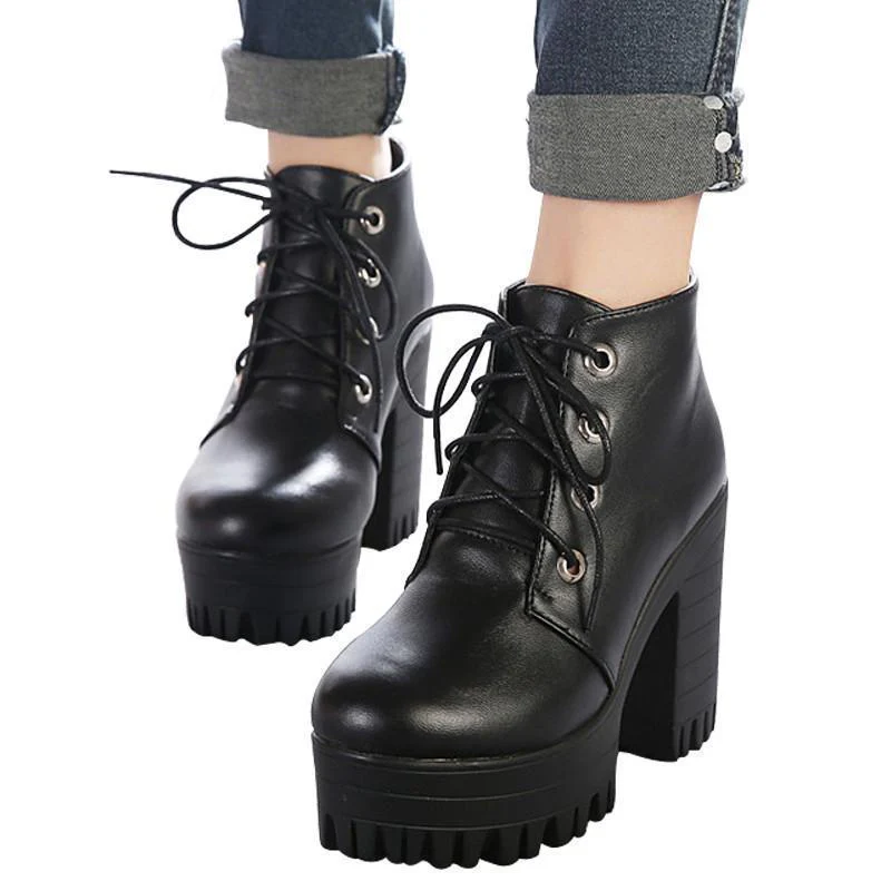Gothic High Heel Shoes - Image 5