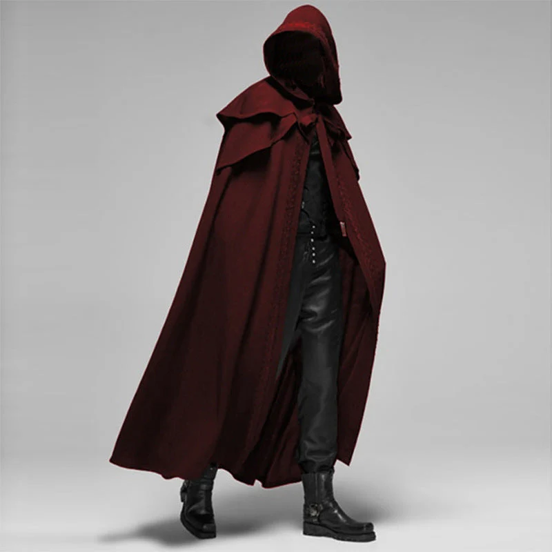 Gothic Hooded Cloak - Image 2