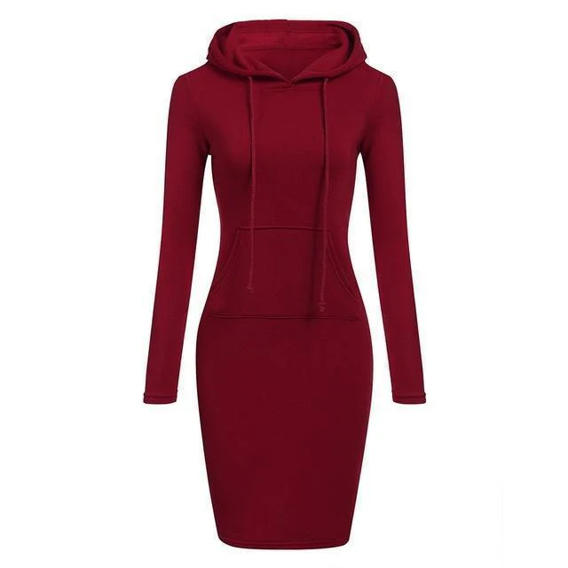 Gothic Hoodie Dress - Image 3