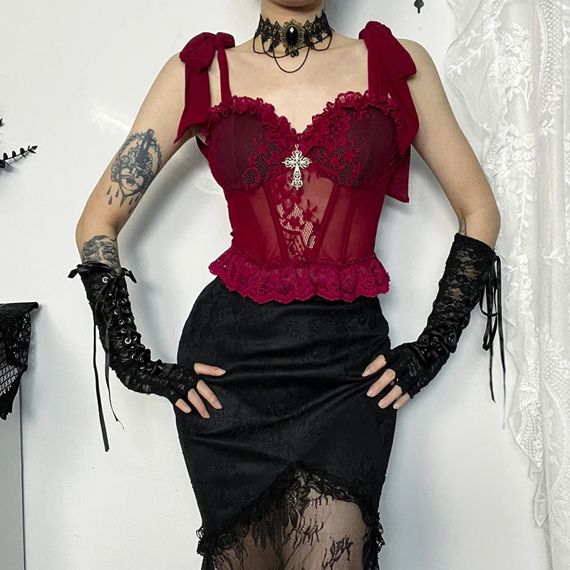 Gothic Lace Top - Image 2