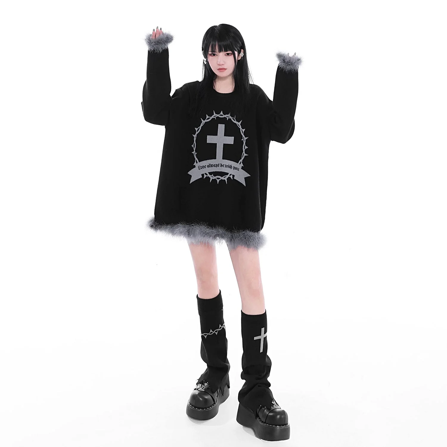Gothic Legwarmers - Image 2