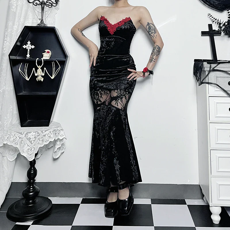 Gothic Long Dress - Image 2