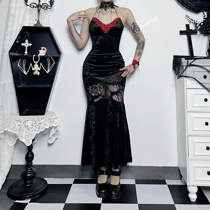 Gothic Long Dress - Image 3