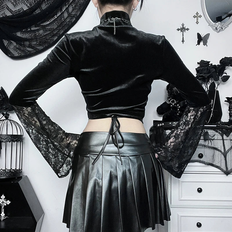 Gothic Long Sleeve Top - Image 3