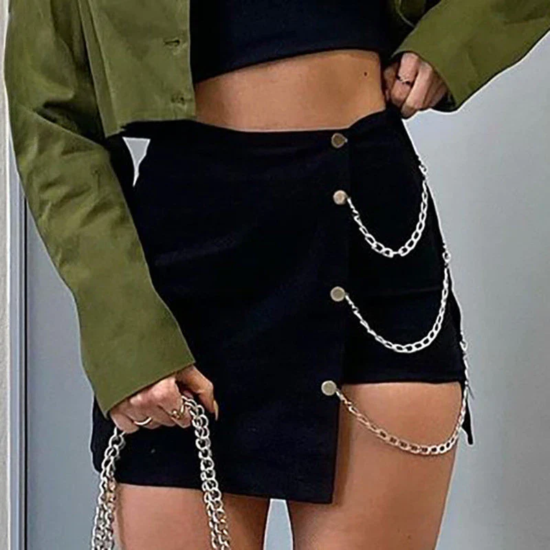 Gothic Mini Skirt - Image 3