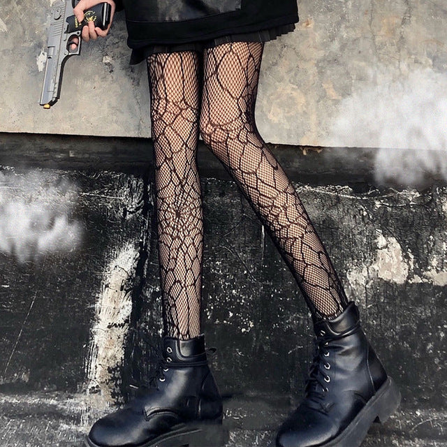 Gothic Party Tights - Image 7