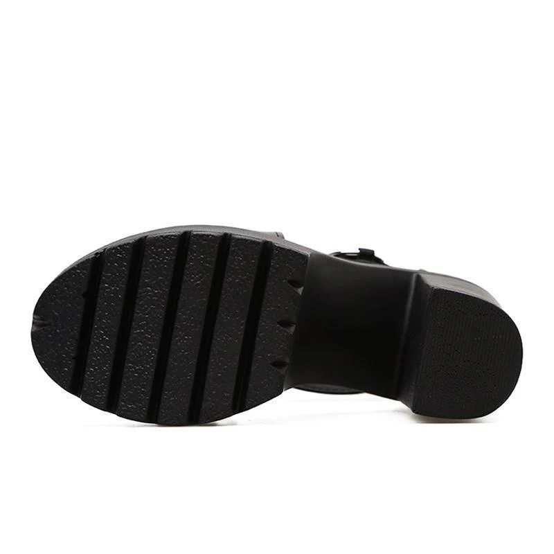 Gothic Platform Sandals - Image 4