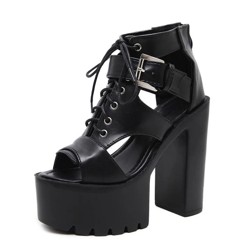 Gothic Platform Shoes - Image 2