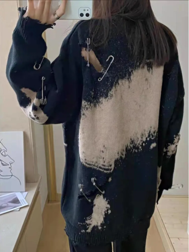 Gothic Ripped Pullover - Image 4