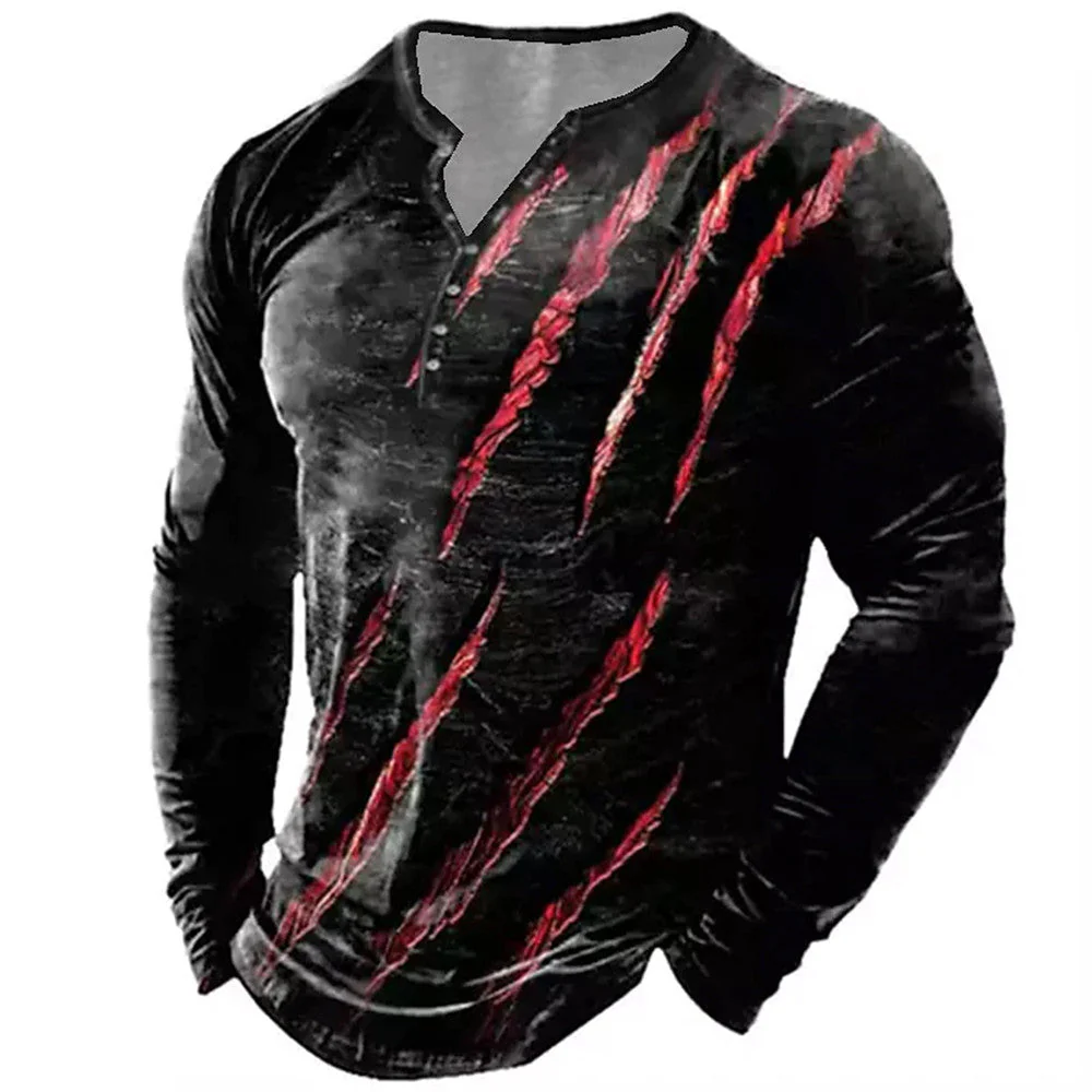 Gothic Scarred Shirt - Image 2