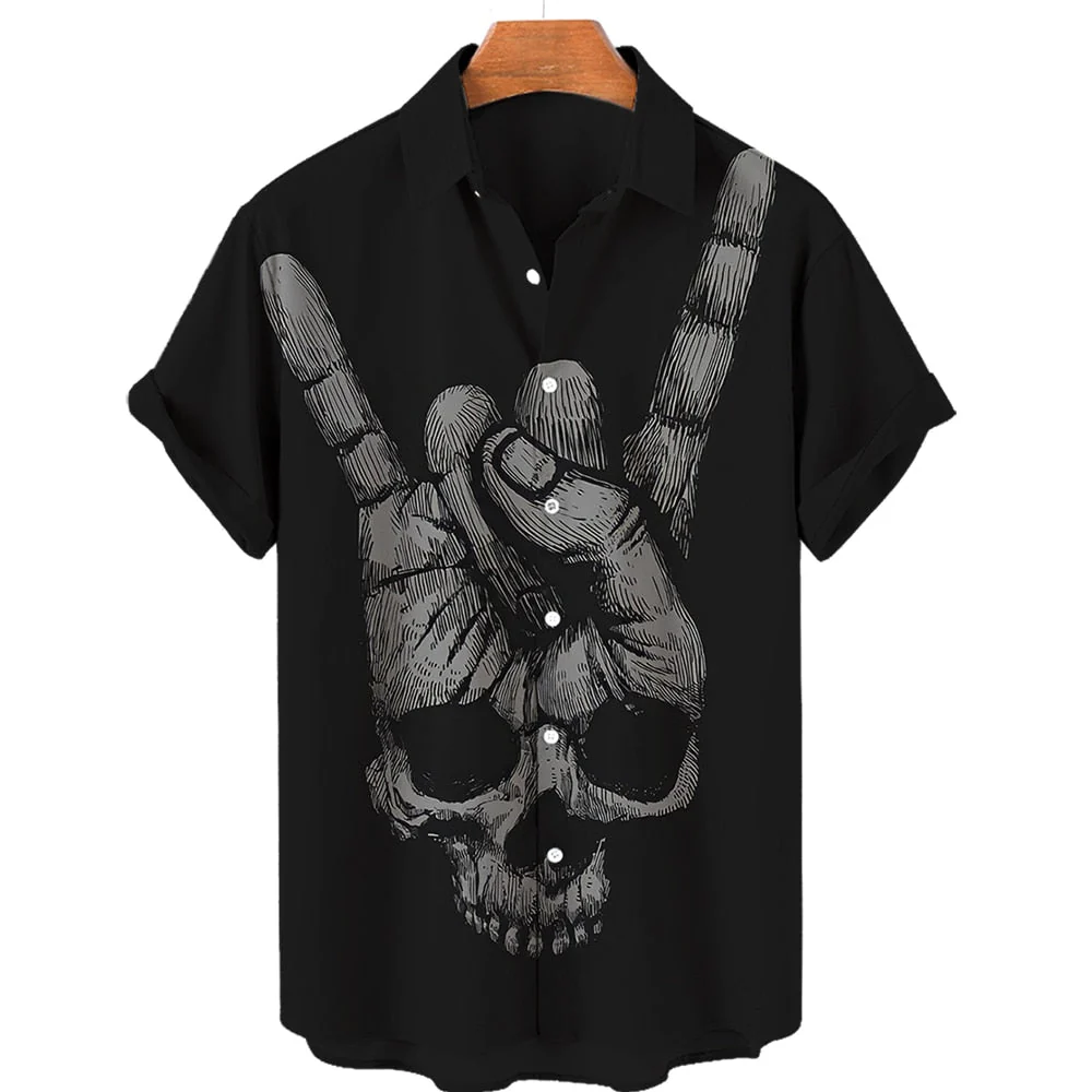 Gothic Skull Shirt - Image 2