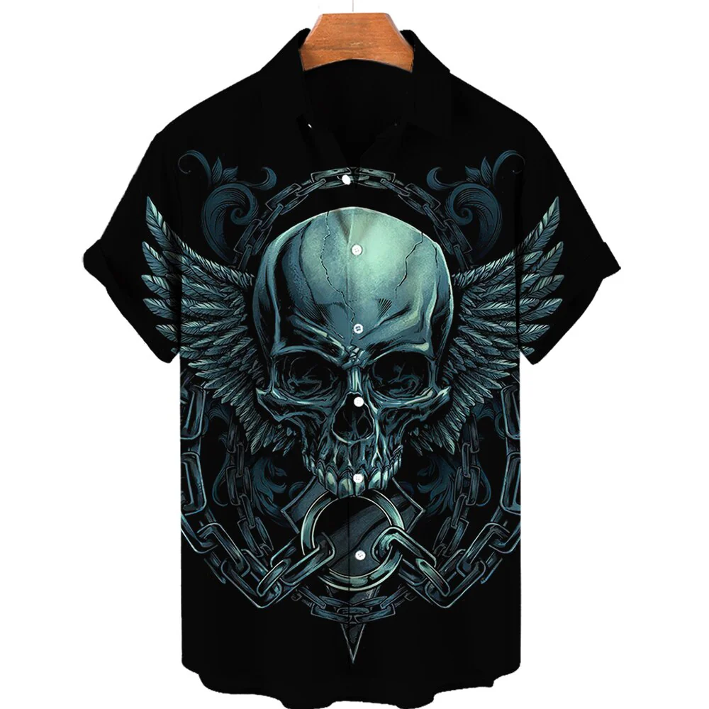 Gothic Skull Shirt - Image 4