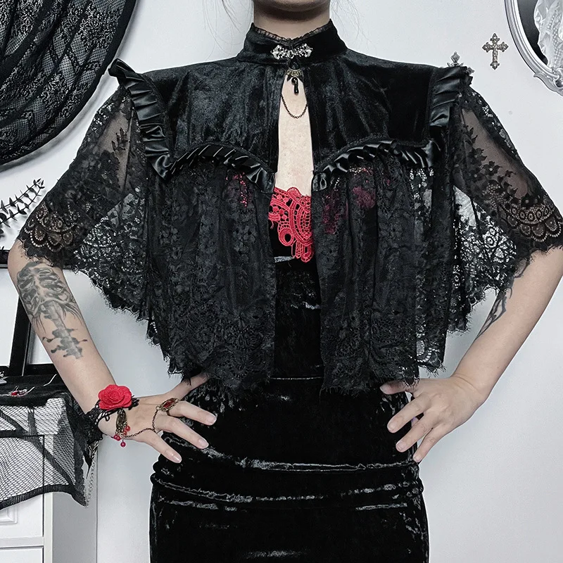 Gothic Short Cloak - Image 2