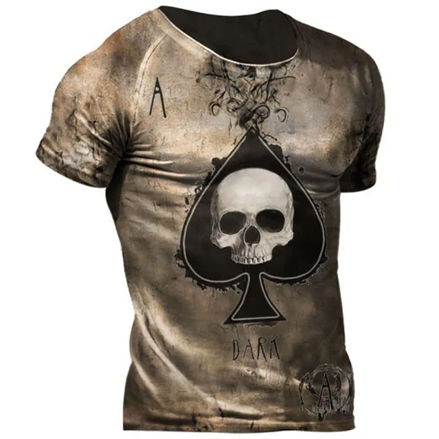Gothic Skull T-Shirt - Image 5