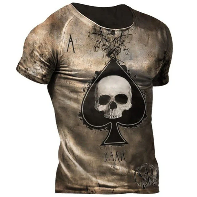 Gothic Skull T-Shirt - Image 5