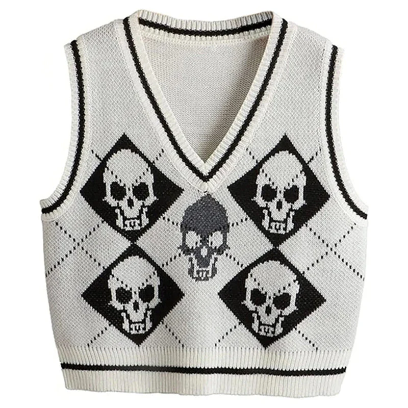 Gothic Skull Vest - Image 2