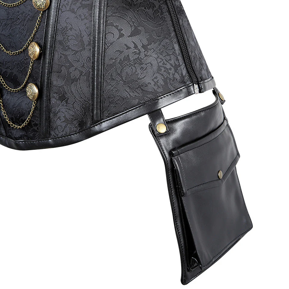 Gothic Steampunk Corset - Image 6