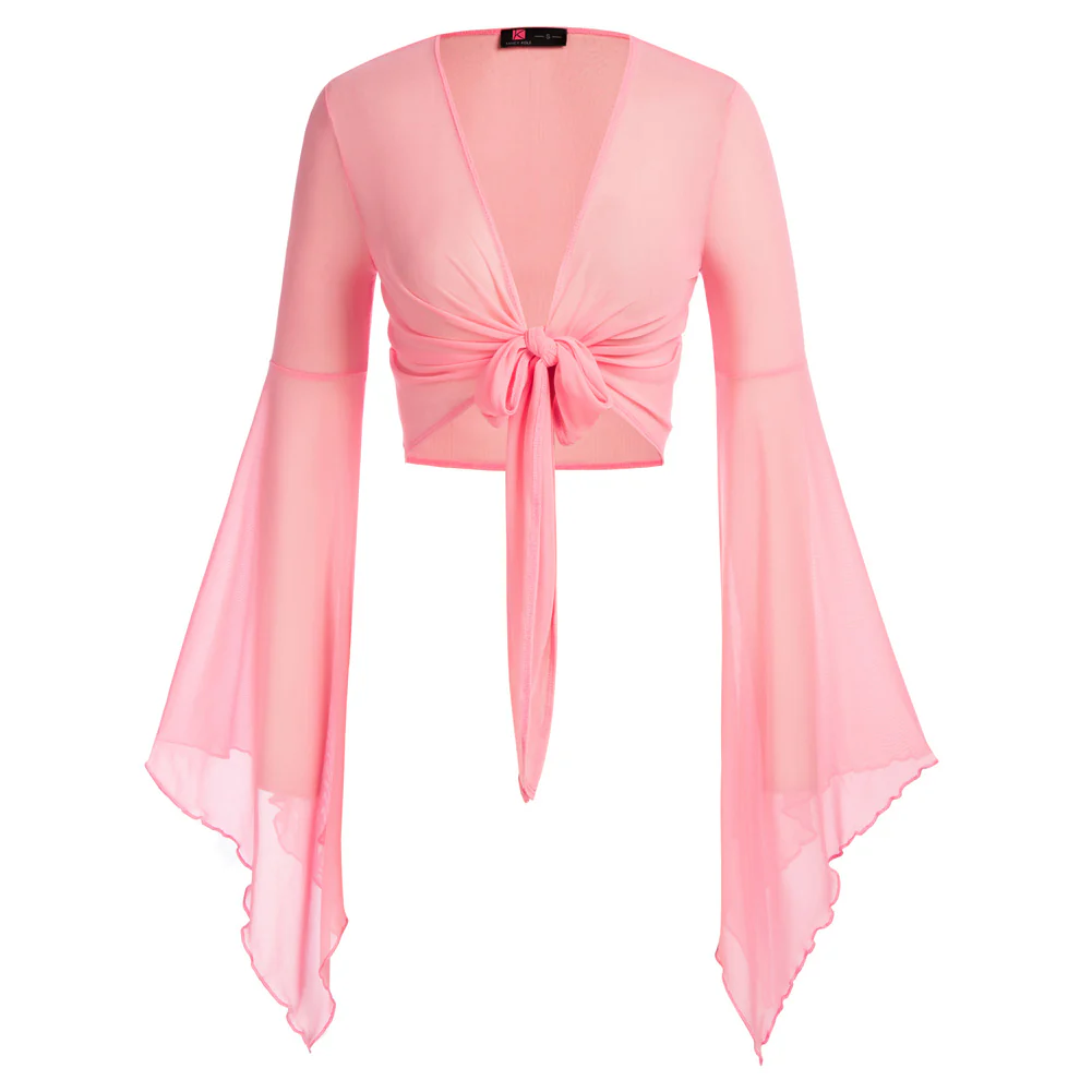 Gothic Tie-Hem Top - Image 3