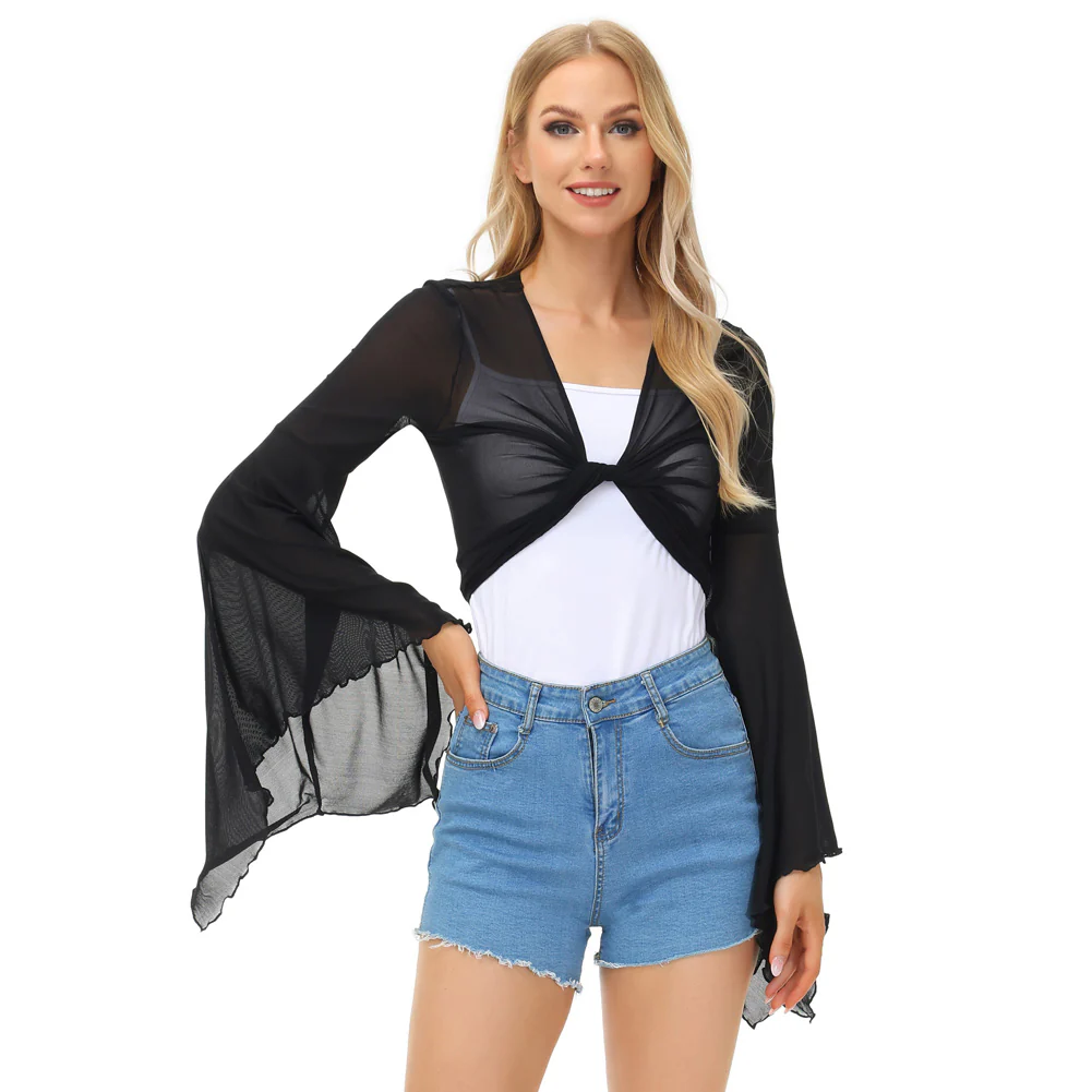 Gothic Tie-Hem Top - Image 5
