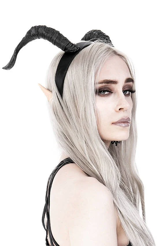 Gothic Tiefling Headpiece - Image 10