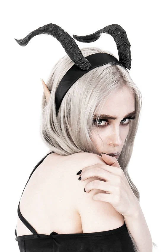 Gothic Tiefling Headpiece - Image 11