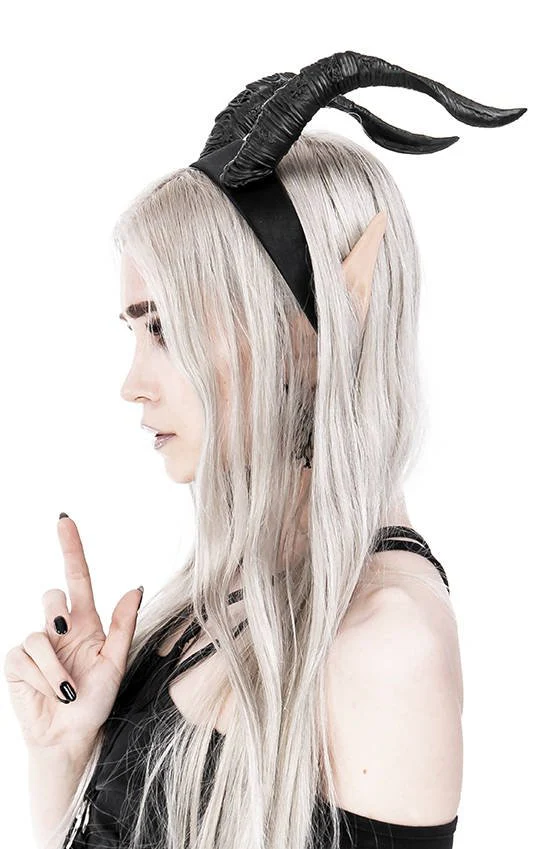 Gothic Tiefling Headpiece - Image 5