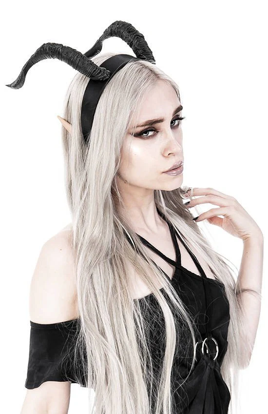 Gothic Tiefling Headpiece - Image 6