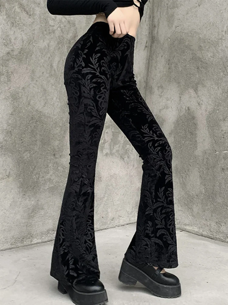 Gothic Velvet Pants - Image 5