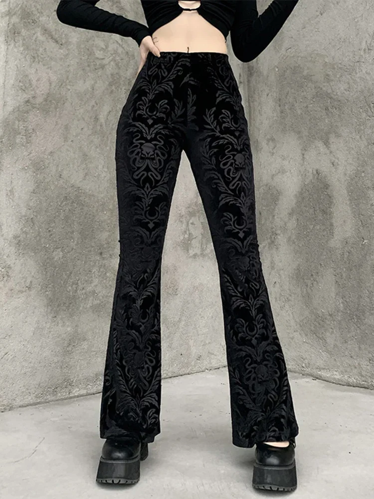 Gothic Velvet Pants - Image 3