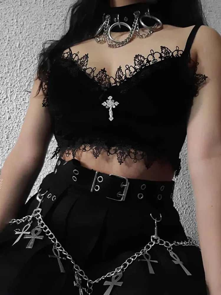 Gothic Velvet Top - Image 2