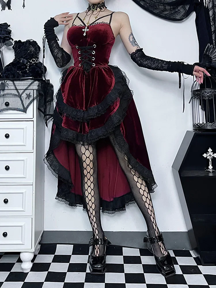 Gothic Vintage Dress - Image 2