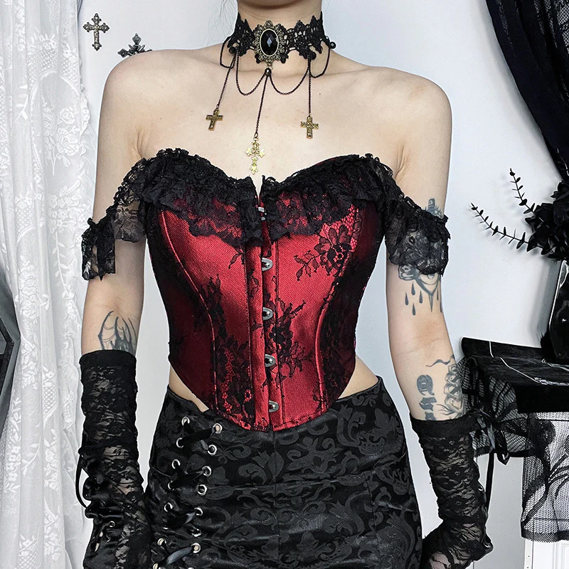 Gothic Vintage Top - Image 2