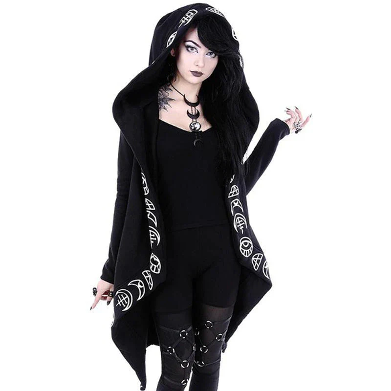 Black Hooded Sweater - Image 2