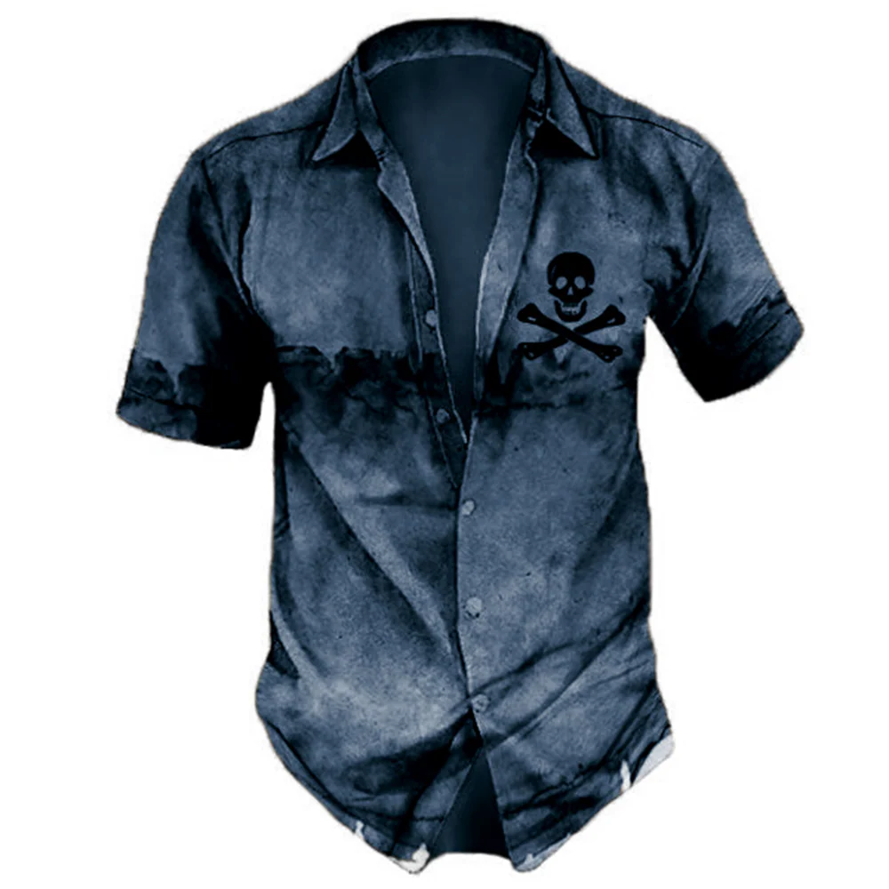 Hawaiian Skull T-Shirt - Image 5