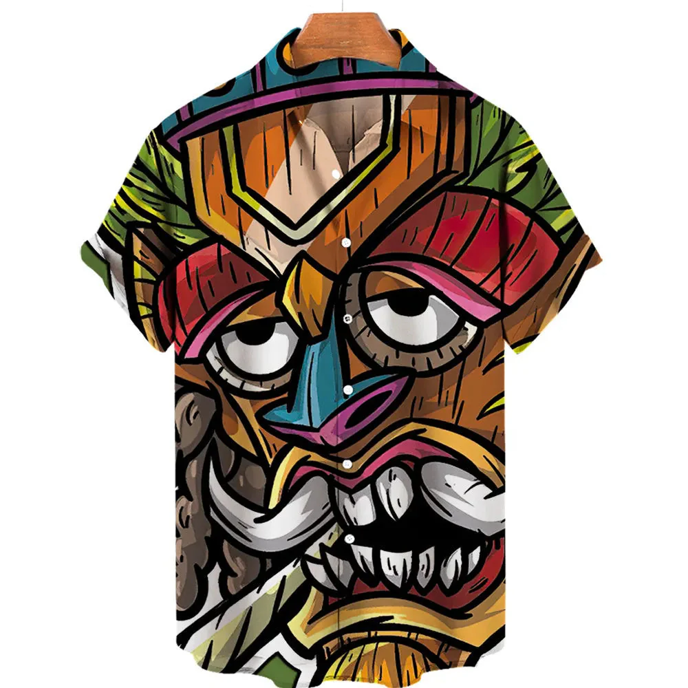 Hawaiian Tiki Shirt - Image 3