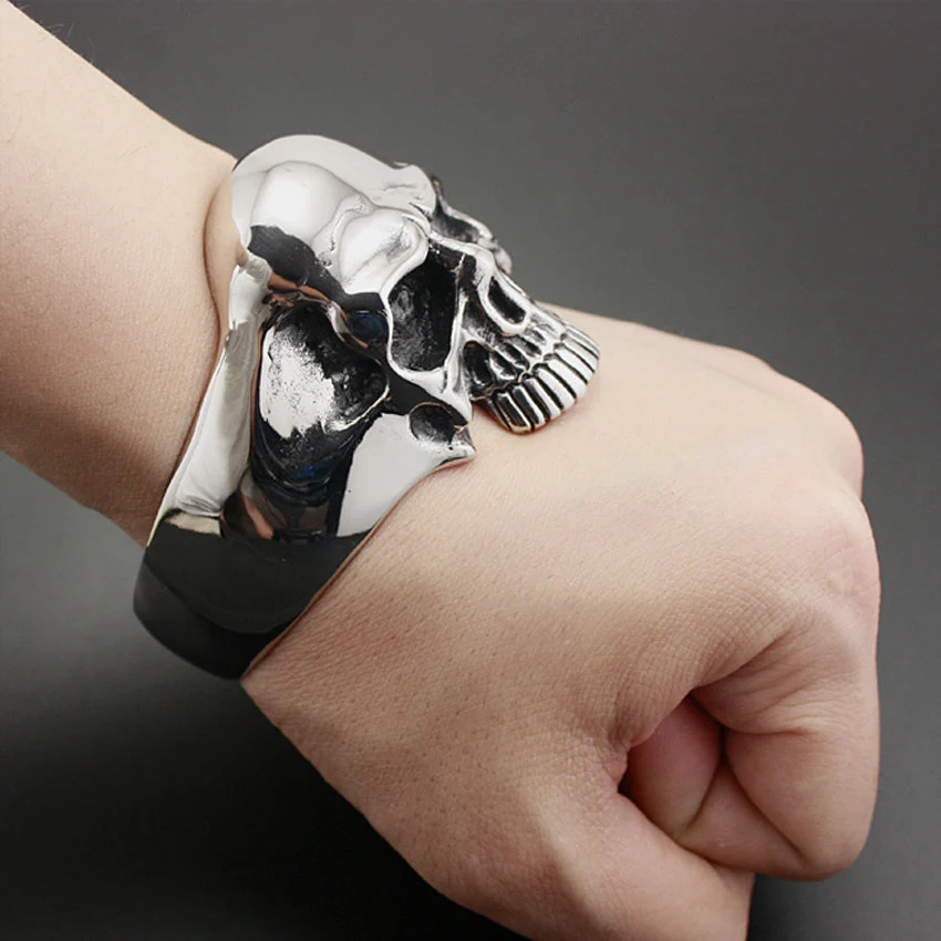 Heavy Skull Cuff - Image 7
