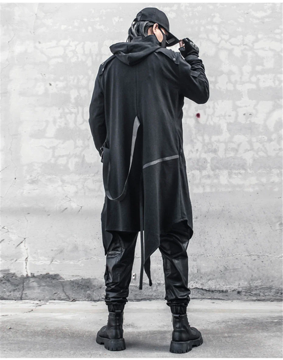 Hooded Trench Coat - Image 2
