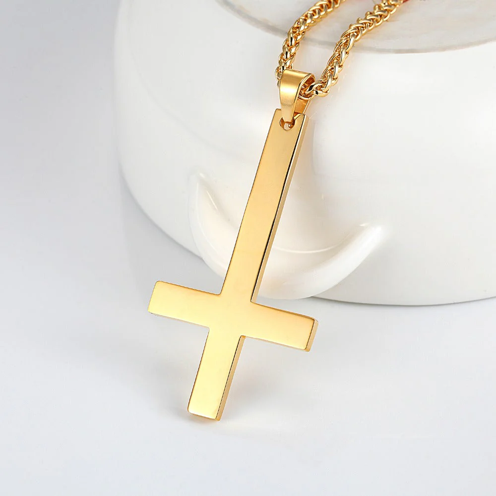 Inverted Cross Necklace - Image 9