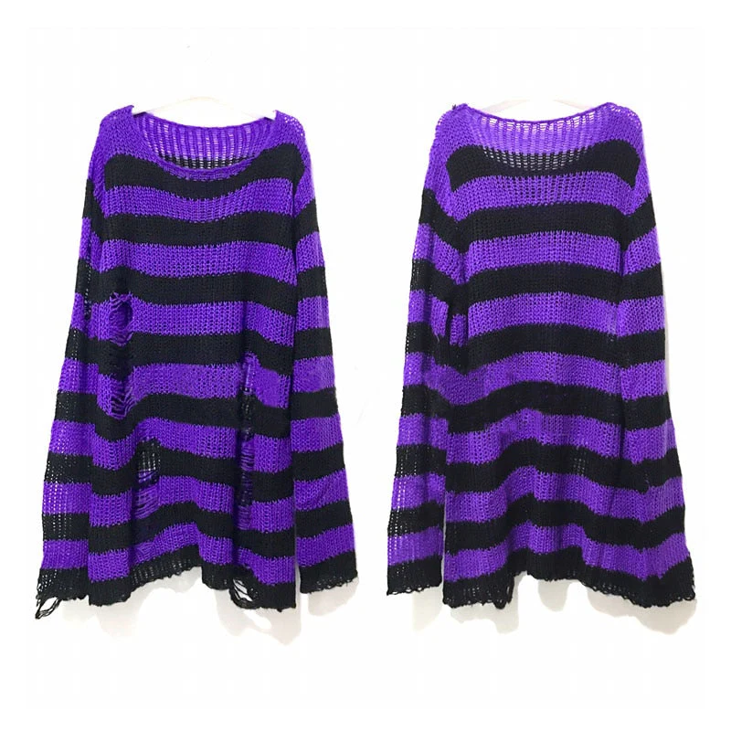 Knitted Goth Sweater - Image 2