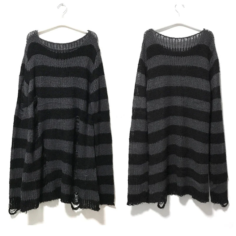 Knitted Goth Sweater - Image 4
