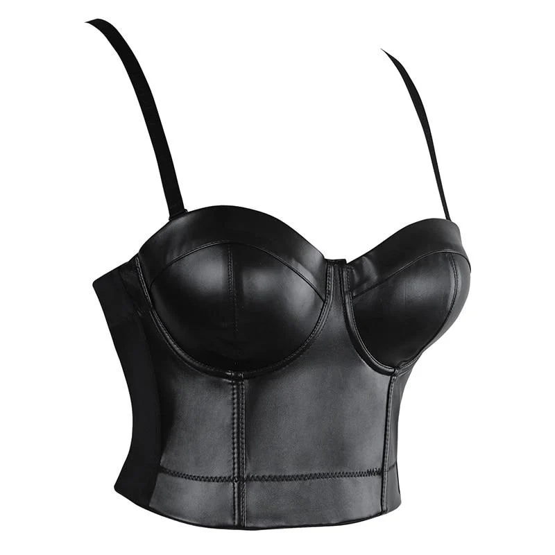 Leather Bra Top - Image 2