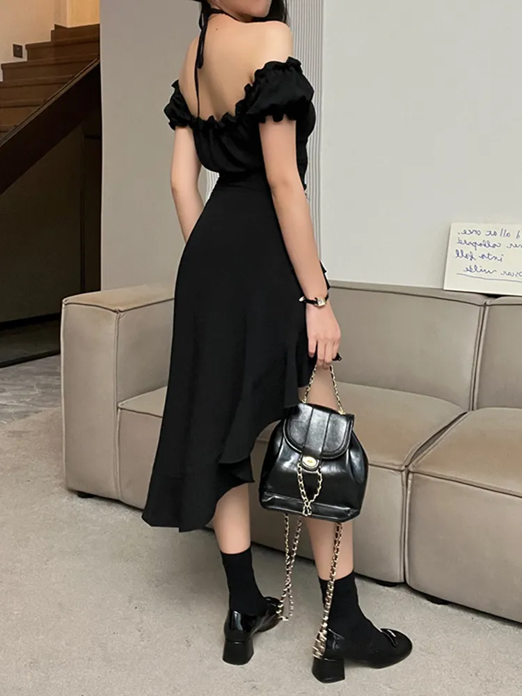 Long Gothic Dress - Image 4