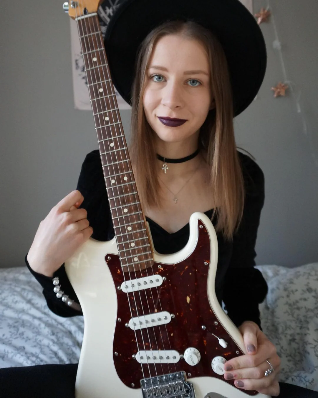 Long Sleeve Velvet Dress - Image 2