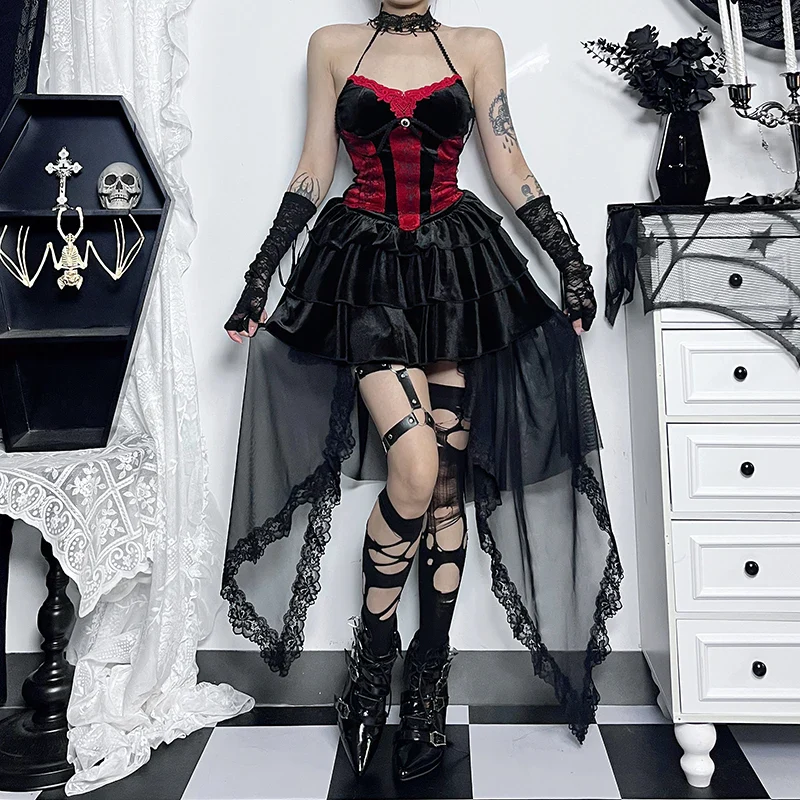 Long Velvet Skirt - Image 2