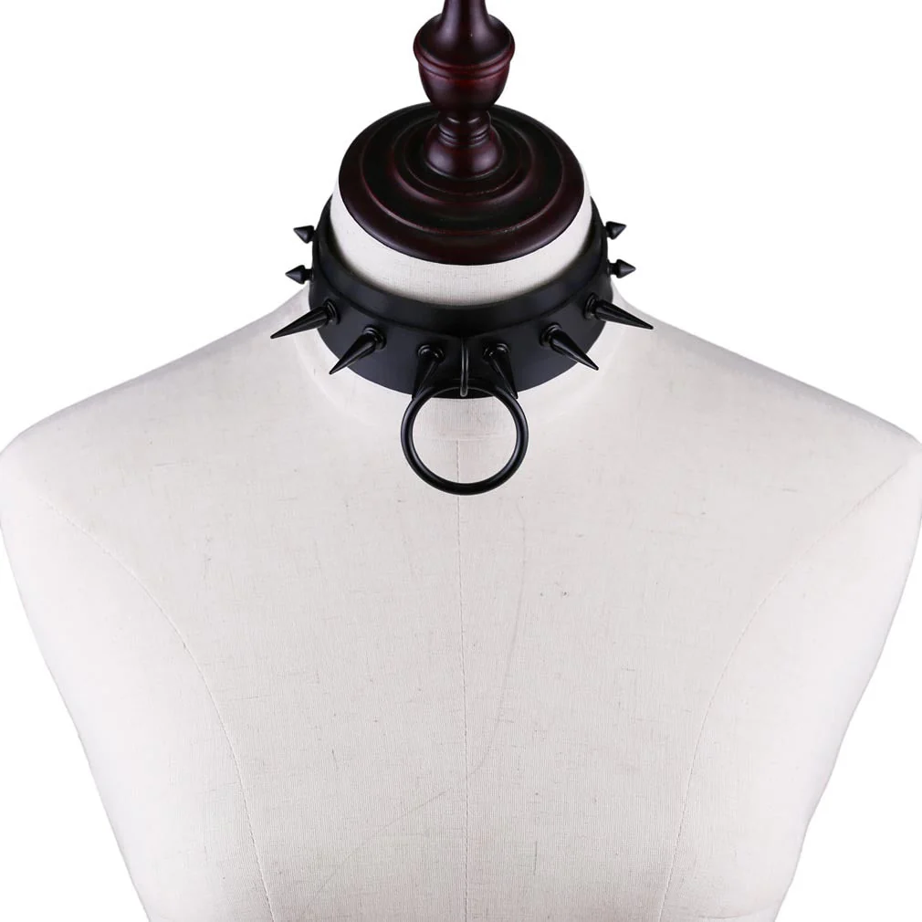 Matte Spiked O-Ring Collar - Image 3